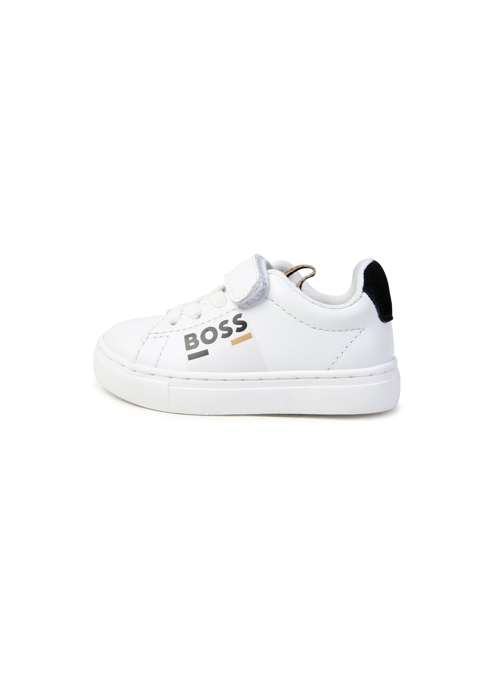 Boss Kids Sneakers Bianche con Strappi con Logo per Neonati