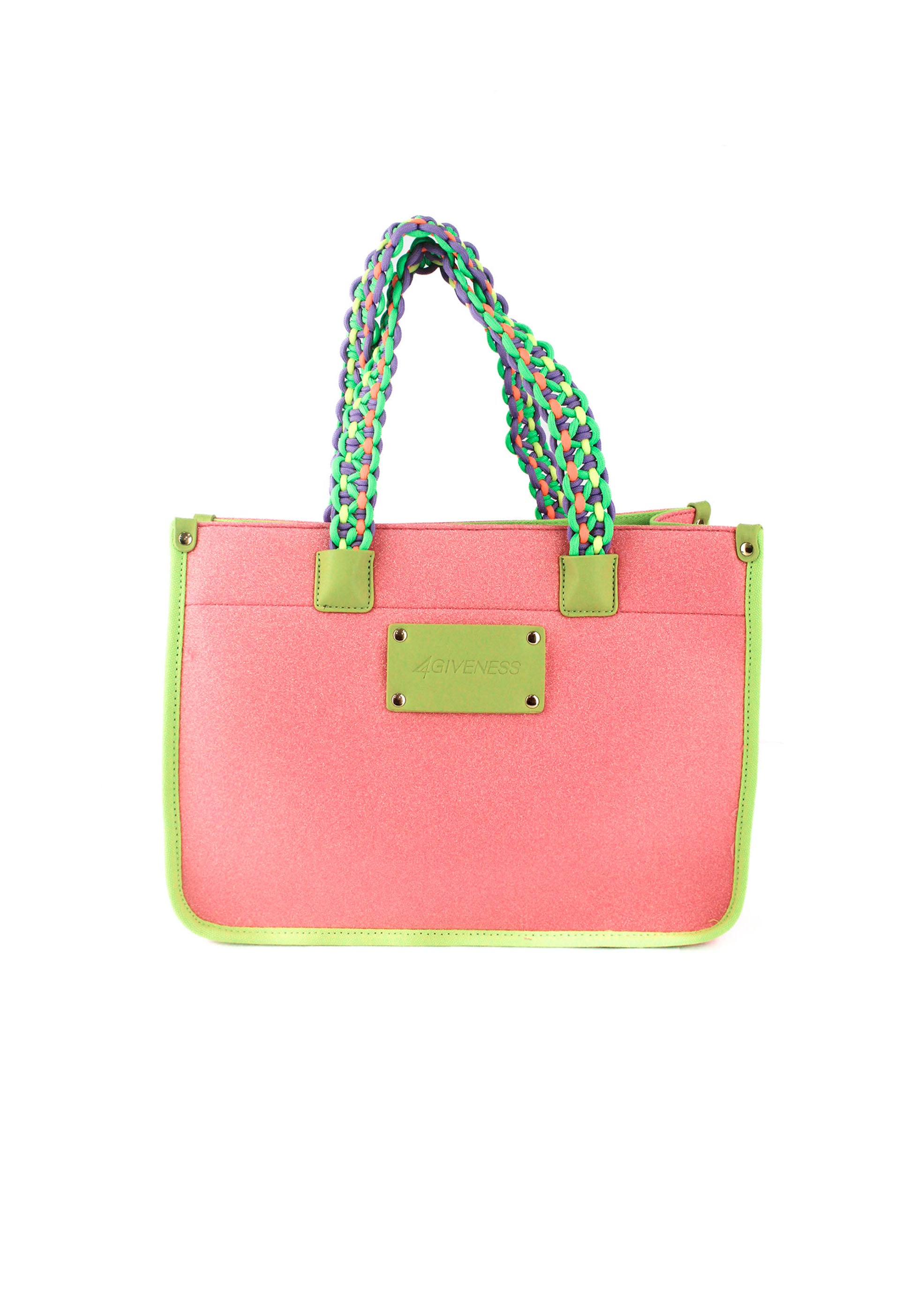 4Giveness Borsa Mare Fucsia/Verde Sparkling per Bambine