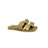 Sensi Kids Flamingo Gold Double Band Sandal for Girls