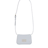 Elisabetta Franchi La Mia Bambina Borsa a Tracolla Argento con Logo per Bambine