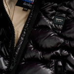 Blauer Kids Giubbino con Cappuccio Nero/Beige Unisex Blauer Bryant per Neonati