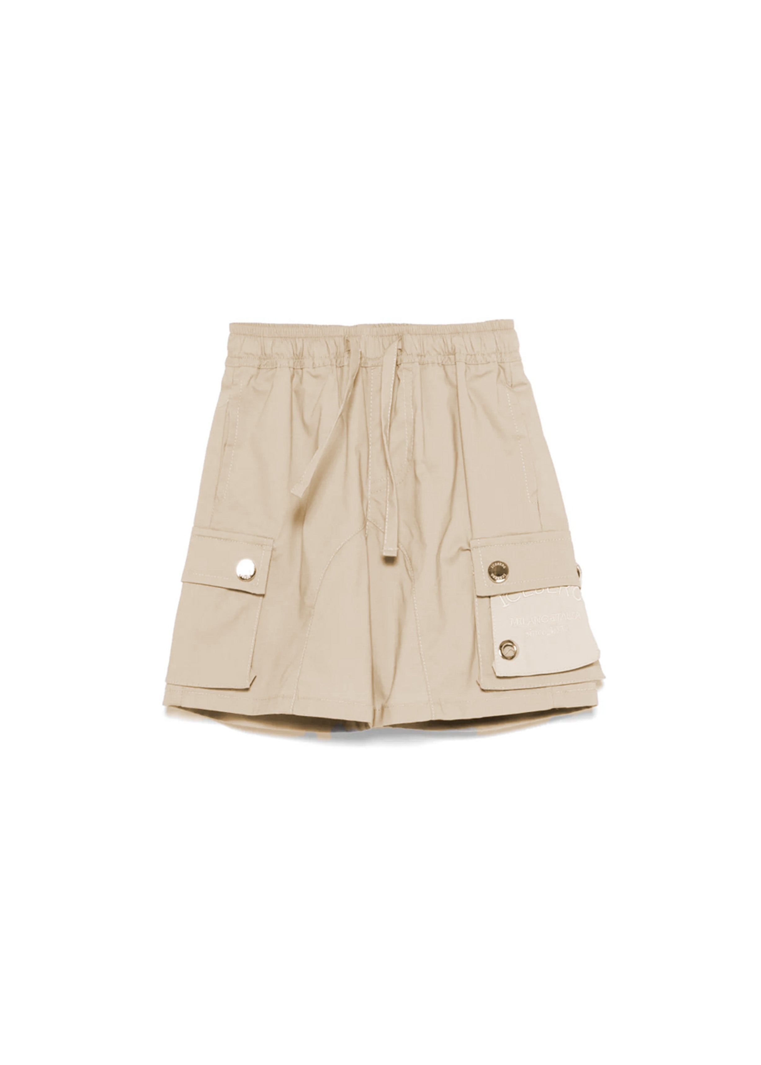 Iceberg Kids Bermuda Beige con Tasche per Neonati