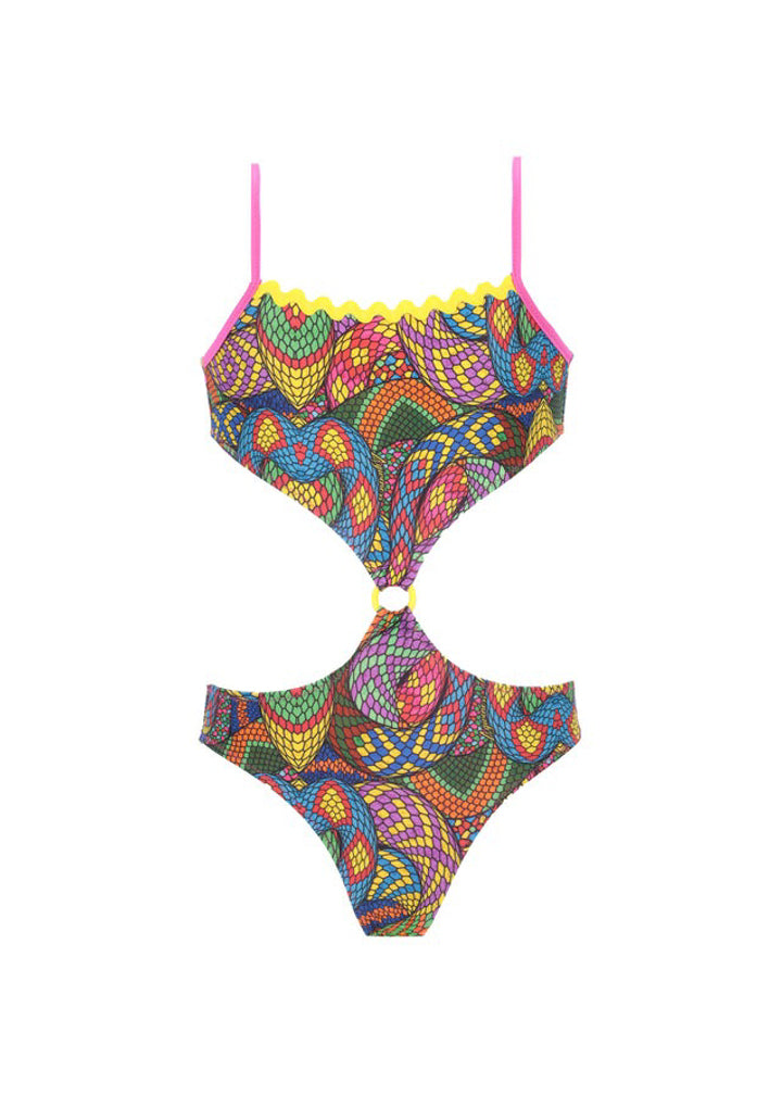 4Giveness Costume Monokini Snake Skin per Bambine