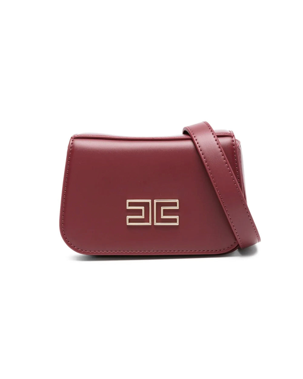 Elisabetta Franchi La Mia Bambina Borsa a Tracolla Cherry con Logo per Bambine