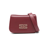 Elisabetta Franchi La Mia Bambina Borsa a Tracolla Cherry con Logo per Bambine