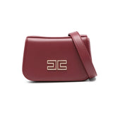 Elisabetta Franchi La Mia Bambina Borsa a Tracolla Cherry con Logo per Bambine