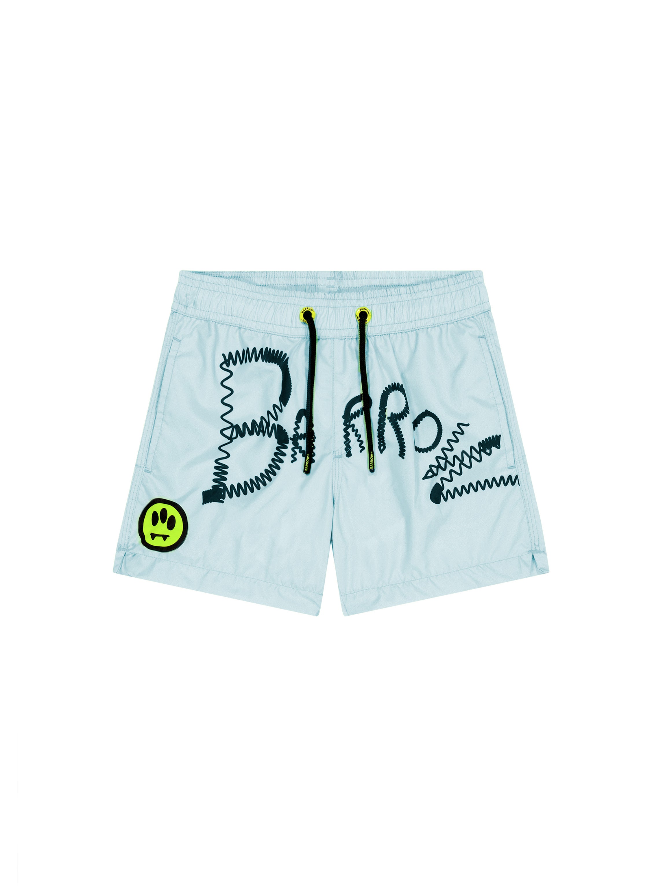 Barrow Kids Costume Boxer Celeste con Stampa per Bambini