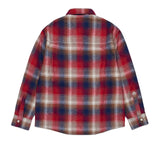 Dsquared2 Kids Camicia a Quadri Rossa per Bambini