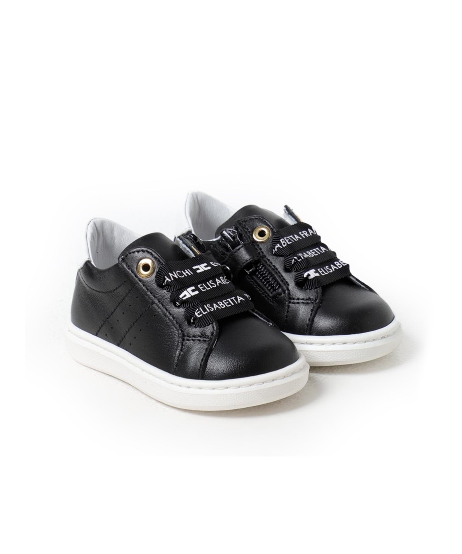 Elisabetta Franchi La Mia Bambina Sneakers Nero/Bianco per Neonate