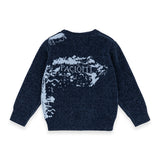 Paciotti Kids Maglia Blu Navy con Logo Ricamato per Neonati