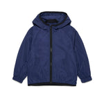 Diesel Kids Giubbino Blu Antivento con Macro Oval D