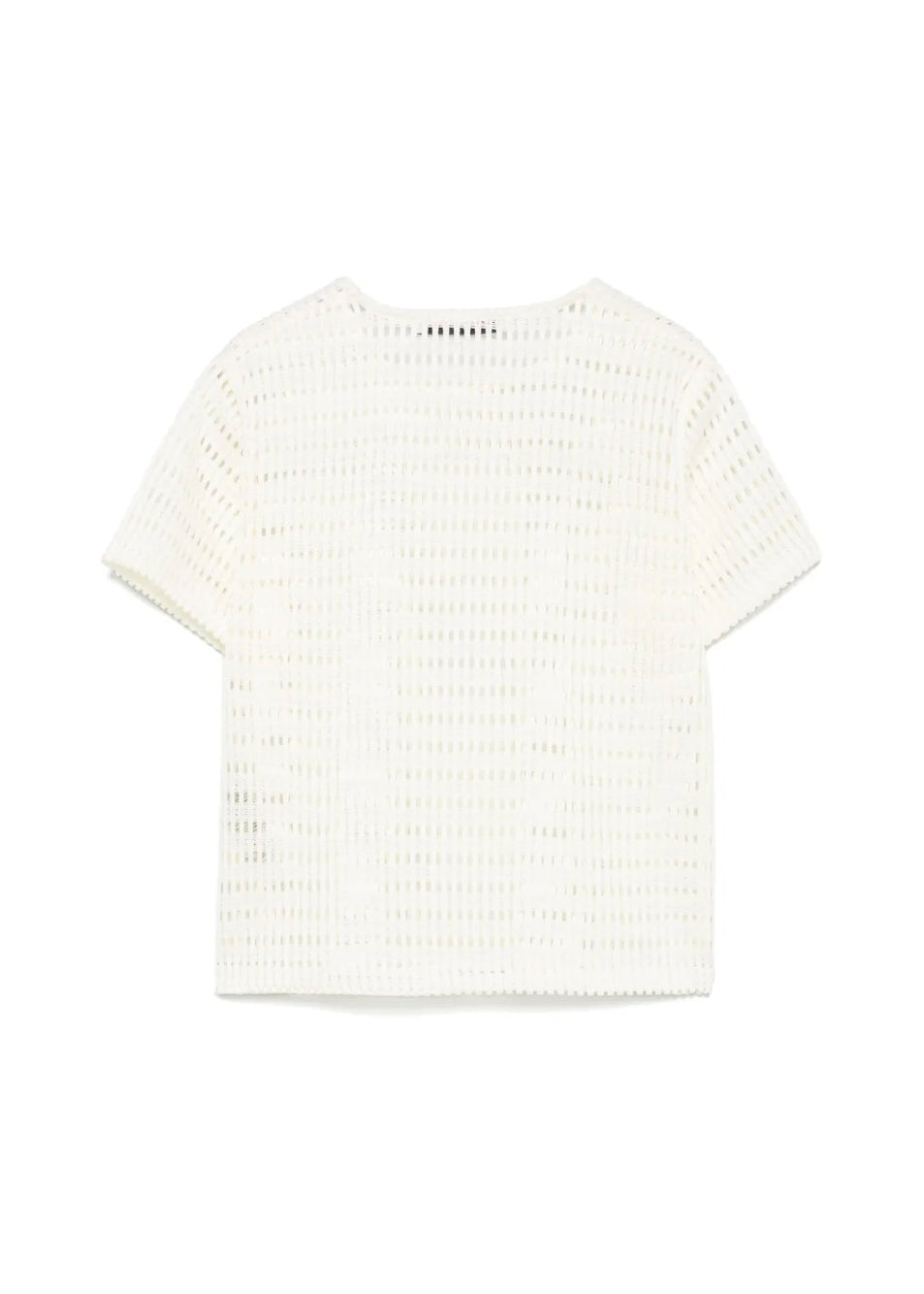 I'm Brian T-shirt Panna Traforata per Bambini