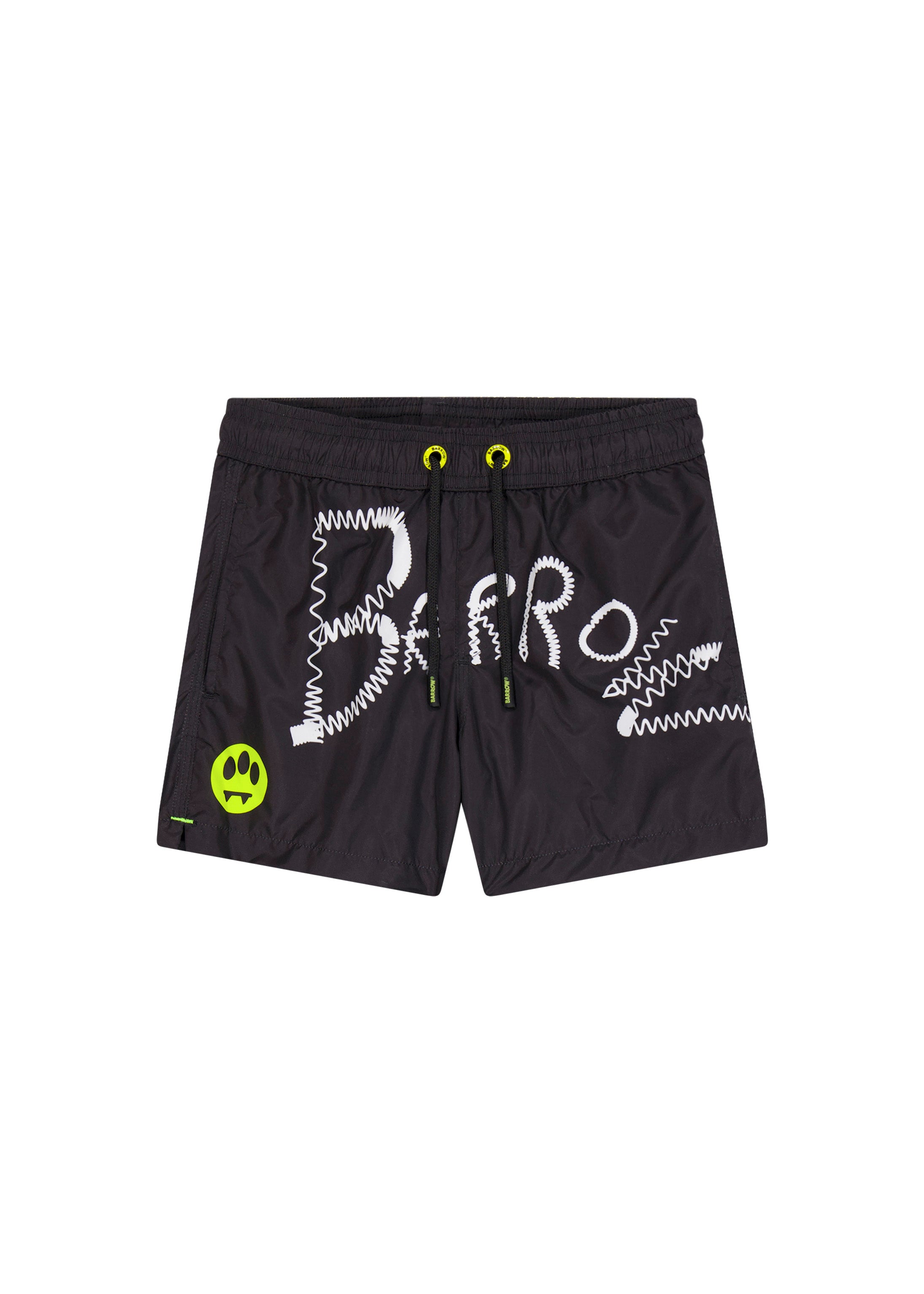 Barrow Kids Costume Boxer Nero con Stampa per Bambini