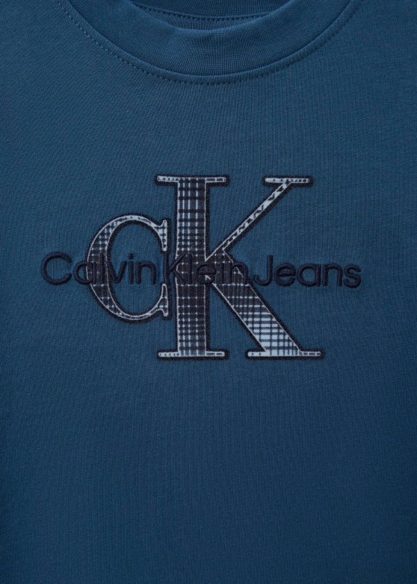 Calvin Klein Kids T-shirt Avion con CK per Bambini