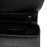 Elisabetta Franchi La Mia Bambina Borsa a Tracolla Nero con Logo per Bambine