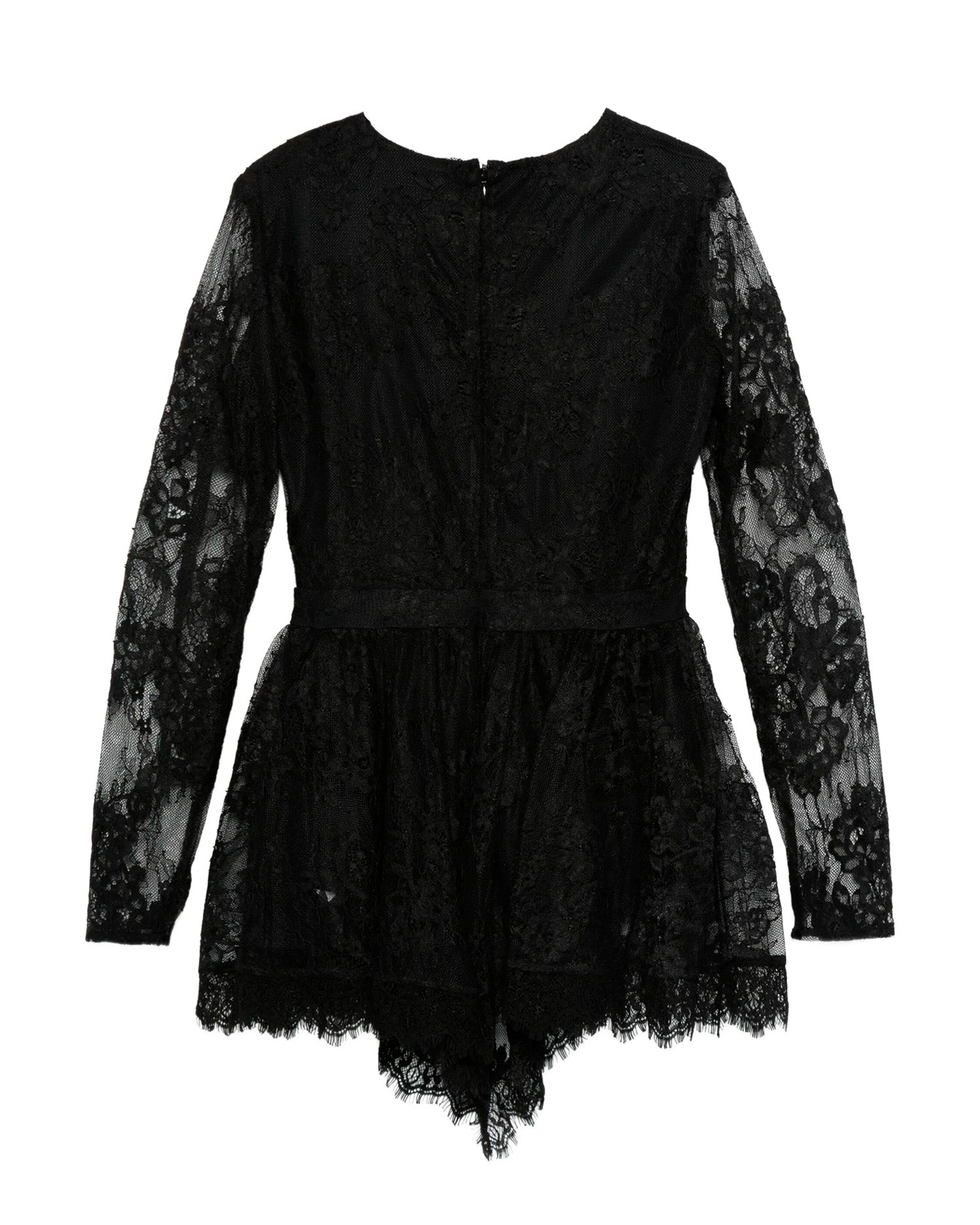 Pinko Kids Abito Nero con Ricami per Bambine