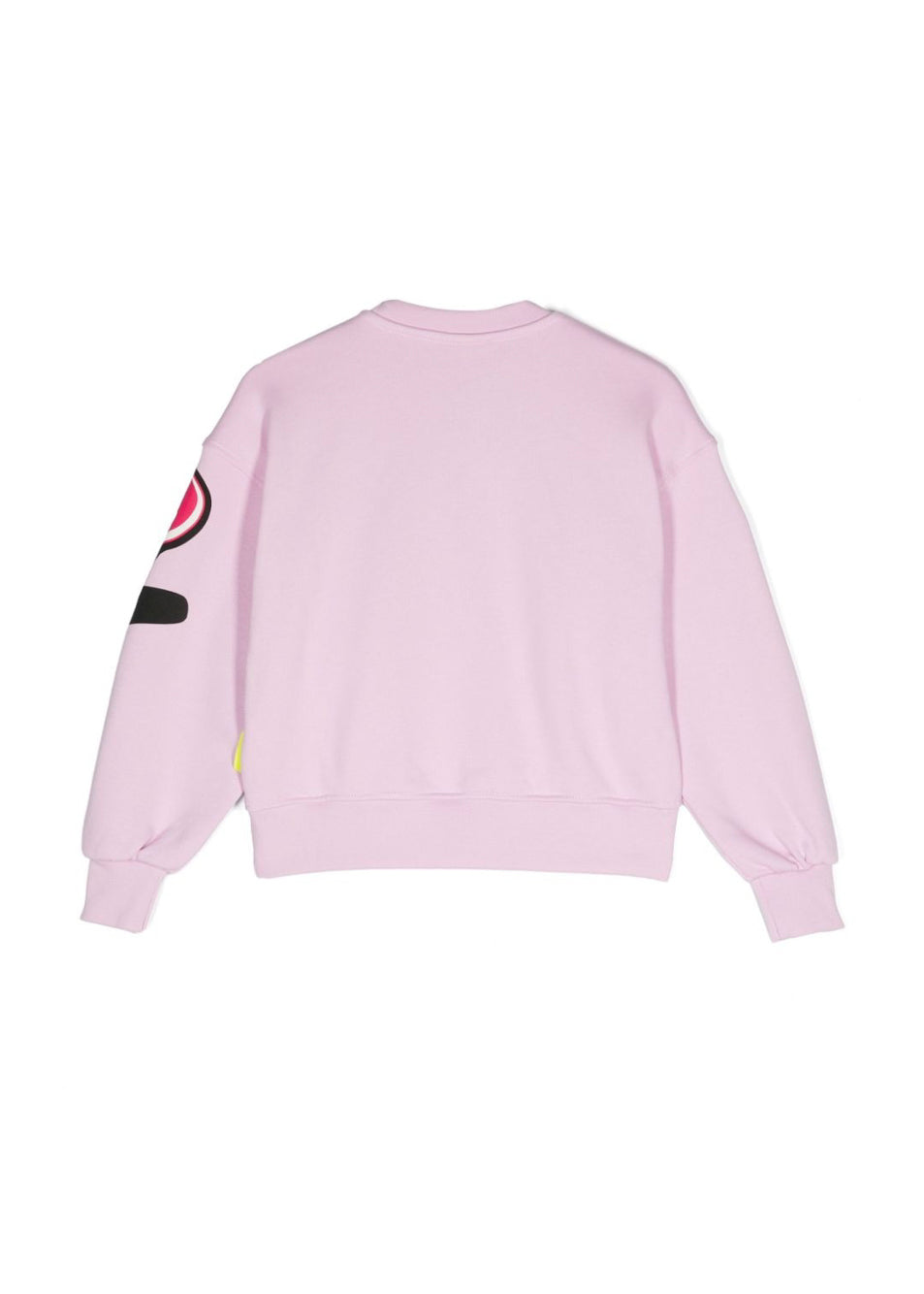 Barrow Kids Felpa Rosa con Stampa Logo per Bambine (retro)