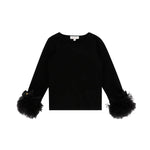 Angel's Face Kids Cardigan Nero per Bambine