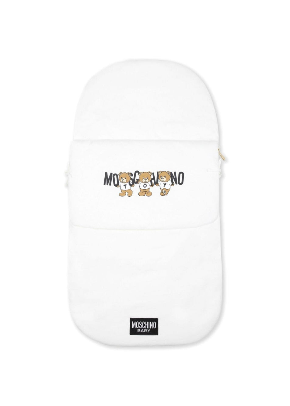 Moschino Kids Sacco Nanna Panna con Logo Teddy Bear per Neonati