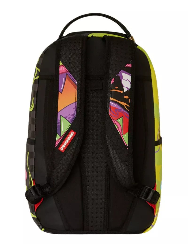 Sprayground Kids Zaino Terrestrial Vibrancy Black (retro)