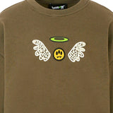 Barrow Kids Felpa Girocollo con Motivo Teddy Wings