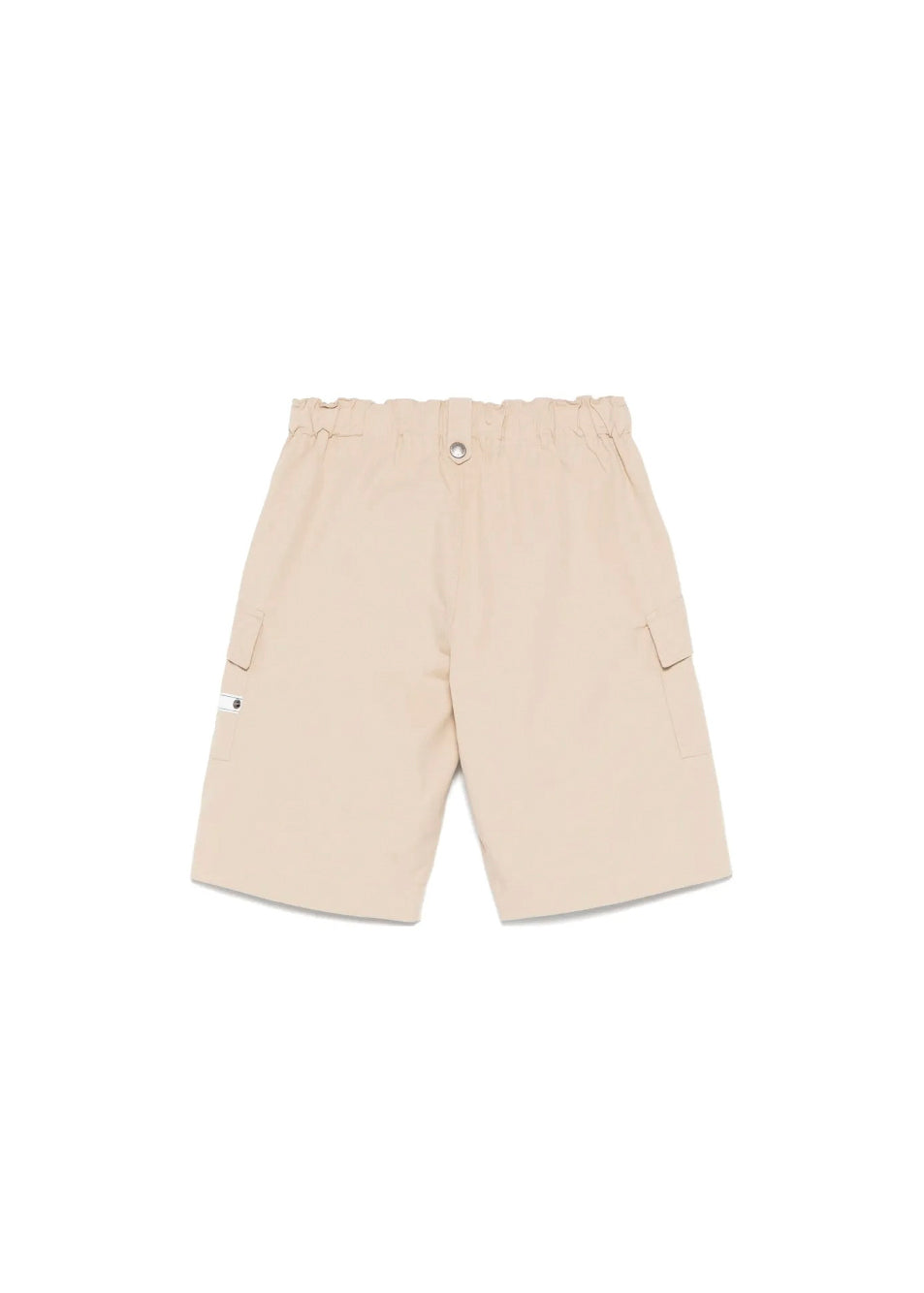 Moschino Kids Bermuda Cargo Beige per Bambini (retro)