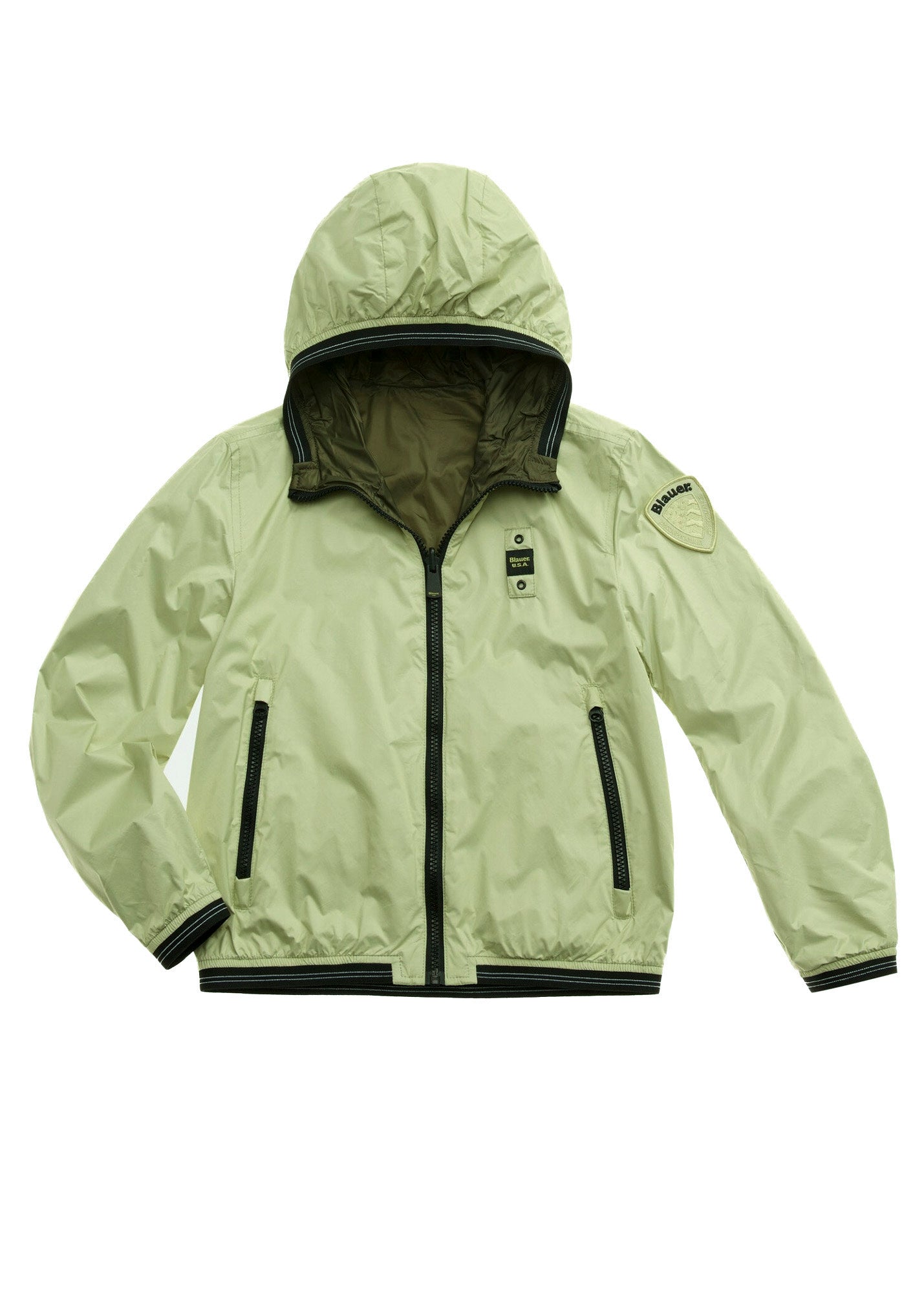Blauer Kids Giubbino Reversibile Verde/Salvia Alkyris per Bambini