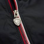 Blauer Kids Giubbino a Vento Nastrato Dodge Nero per Bambini