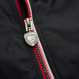 Blauer Kids Giubbino a Vento Nastrato Dodge Nero per Bambini