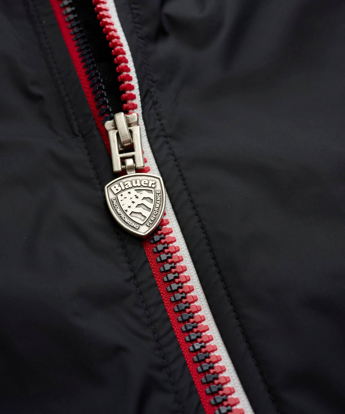 Blauer Kids Giubbino a Vento Nastrato Dodge Nero per Bambini