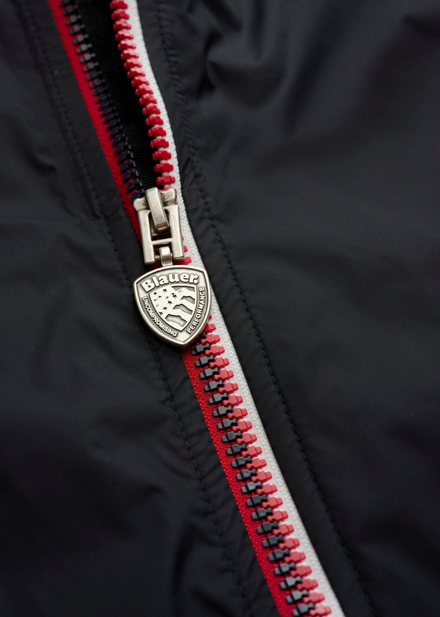 Blauer Kids Giubbino a Vento Nastrato Dodge Nero per Bambini