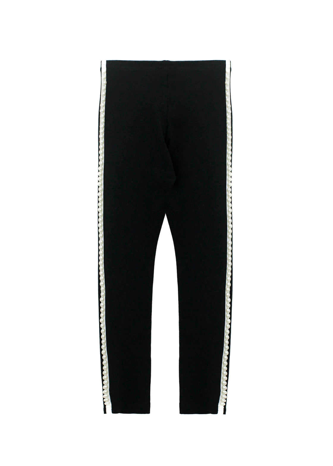 Adidas X Iconic Leggings Nero con Logo e Perle per Bambine