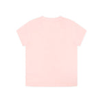 Moschino Kids T-shirt Rosa con Stampa Teddy per Neonate