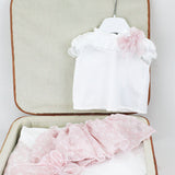 Deolinda Completo Rosa per Neonate