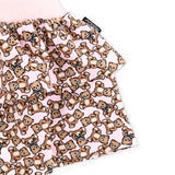 Moschino Kids Gonna Rosa con Teddy Bear per Neonate