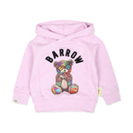 Barrow Kids Felpa Rosa con Cappuccio con Stampa per Neonate