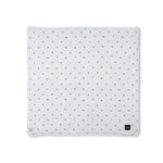 Boss Kids Coperta Bianca con Grafica a Pois per Neonati
