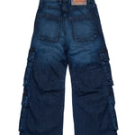 Diesel Kids Jeans Denim Cargo D-Argjx per Bambini