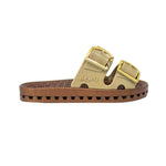 Sensi Kids Prestige Sandalo Beige Doppia Fascia per Bambini (lato)