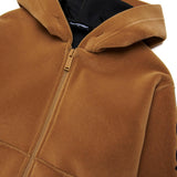 Dsquared2 Kids Felpa con Cappuccio Marrone per Bambini