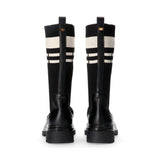 Elisabetta Franchi La Mia Bambina Stivali con Maglia per Bambine (retro)