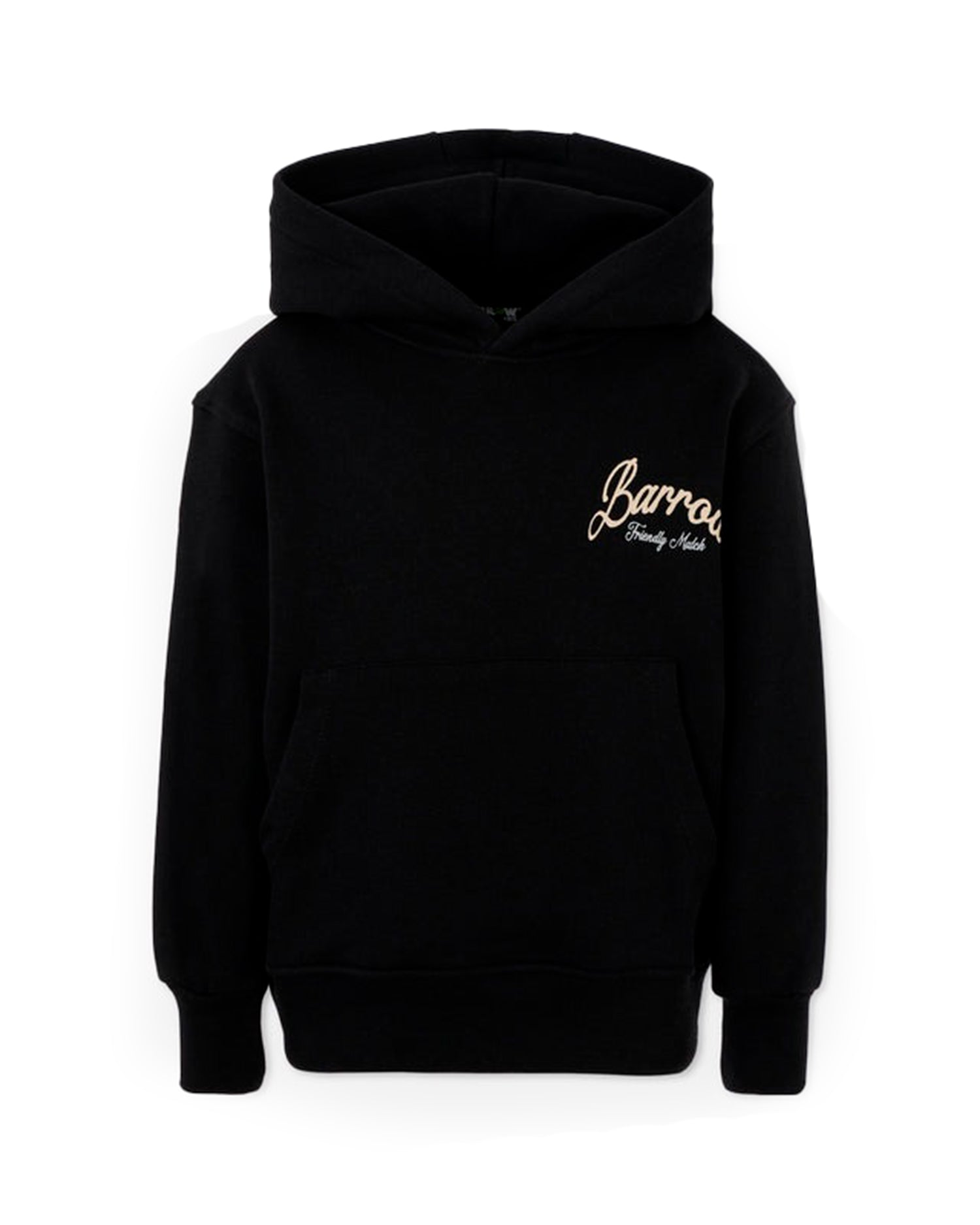 Barrow Kids Felpa Nera con Cappuccio per Bambini