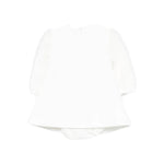 Elisabetta Franchi La Mia Bambina Abito Panna con Fiocco per Neonate