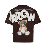 Barrow Kids T-Shirt Girocollo Stampra Retro per Bambini