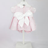 Deolinda Abito con Culotta Rosa con Cuori per Neonate