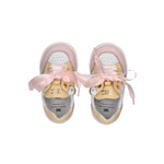 Elisabetta Franchi La Mia Bambina Sneakers Bianco/Rosa per Neonate