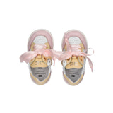 Elisabetta Franchi La Mia Bambina Sneakers Bianco/Rosa per Neonate