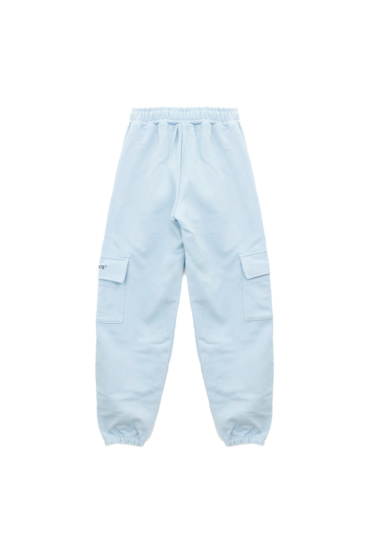 Hinnominate Kids Pantaloni in Felpa Celeste con Logo