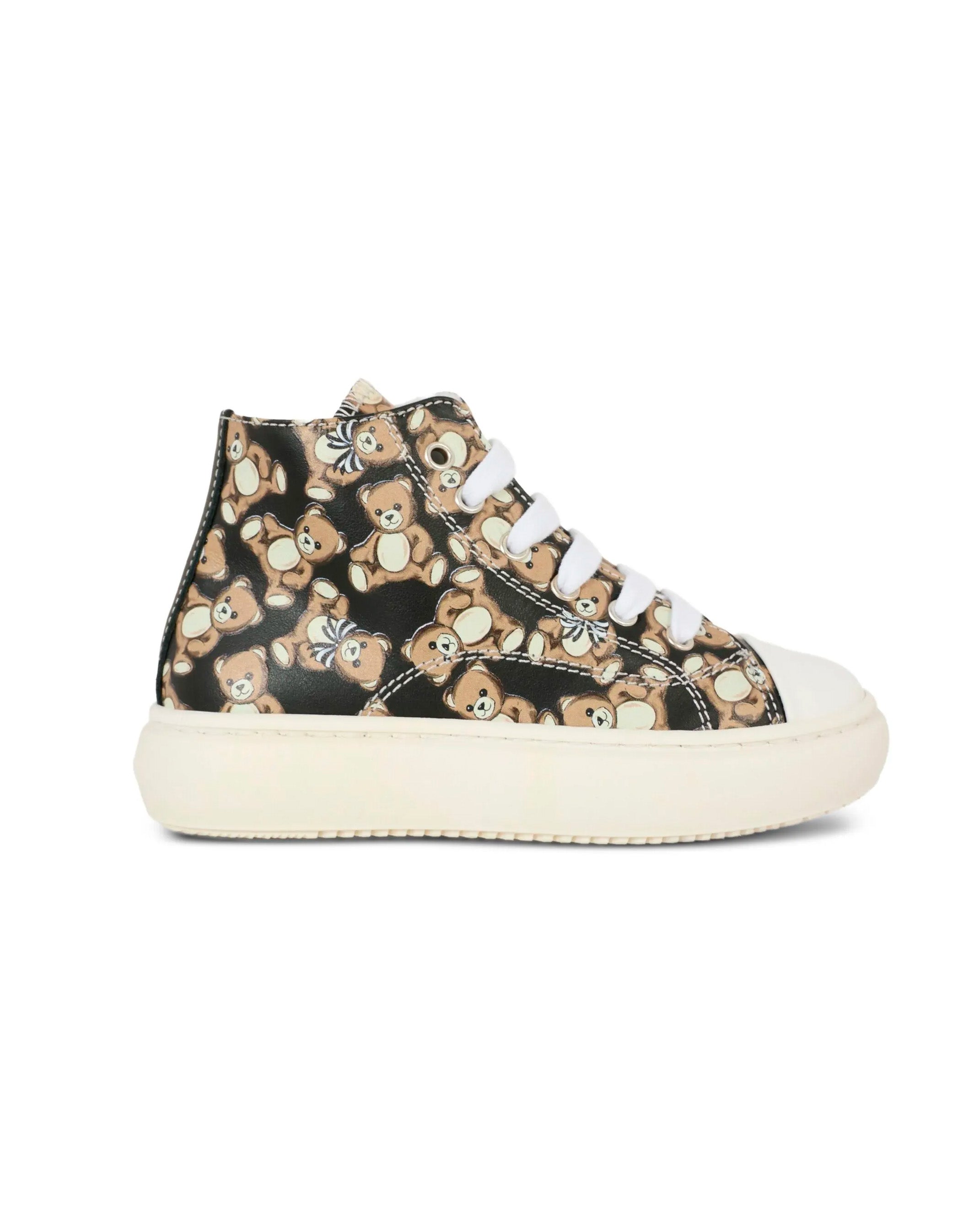 Moschino Kids Scarpe Stampa Full Teddy per Bambine