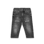 Diesel Kids Jeans Regular Fit Denim Scuro D-Jools-B per Neonati